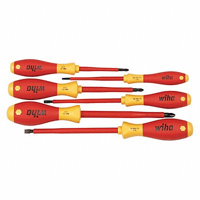 WIHA 32092 Insulated Screwdriver Set NmPcs6