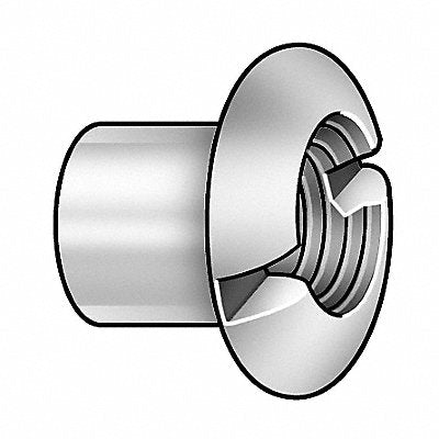 GRAINGER 5LY83 Barrel Bolt 1/4 L Steel #10-24 PK50