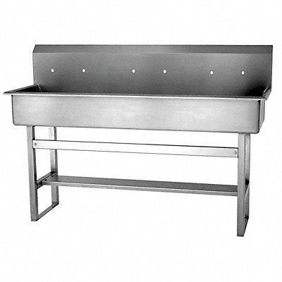 SANI-LAV 56F8 SaniLav Wash Station Rectangular 57inx16-1/2inx8in