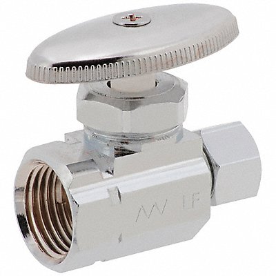 GRAINGER 291004LF Multi-Turn Stop Straight 1/2 Inx3/8 In