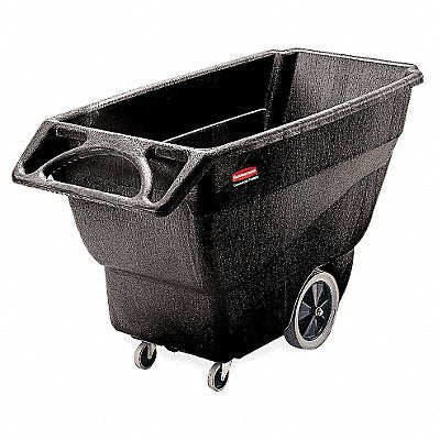 RUBBERMAID COMMERCIAL PRODUCTS FG101100BLA Tilt Truck Utility 3/4 cu yd. 600 lb.