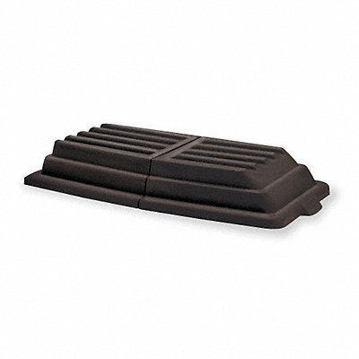 RUBBERMAID COMMERCIAL PRODUCTS FG9T2300BLA Tilt Truck Lid Black Fits 27 cu ft.