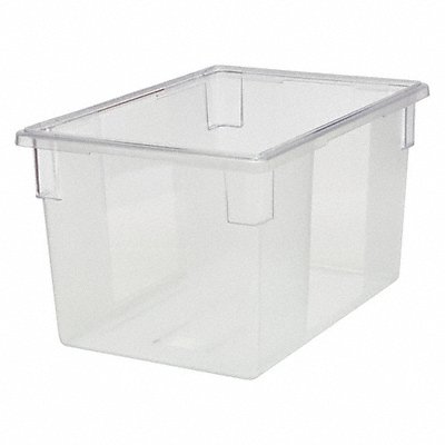 RUBBERMAID COMMERCIAL PRODUCTS FG330100CLR Food/Tote Box 26 in L Clear