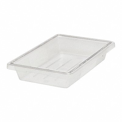 RUBBERMAID COMMERCIAL PRODUCTS FG330400CLR Food/Tote Box 18 in L Clear