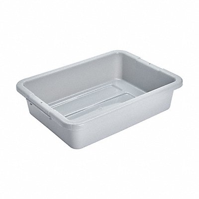 RUBBERMAID COMMERCIAL PRODUCTS FG334900Grey Nesting Container Grey Plastic