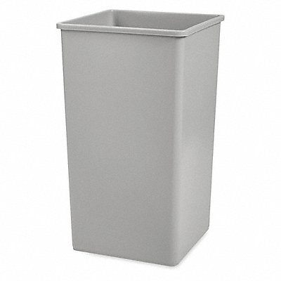 RUBBERMAID COMMERCIAL PRODUCTS FG395900Grey Garbage Can Square 50 gal Grey