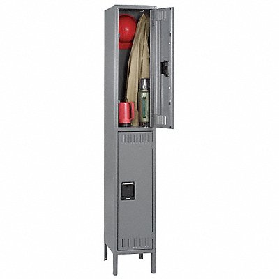 TENNSCO DTK1212361MEDGR F0418 Locker 2x1Locker Grey 12 x12 x12 Unassembled