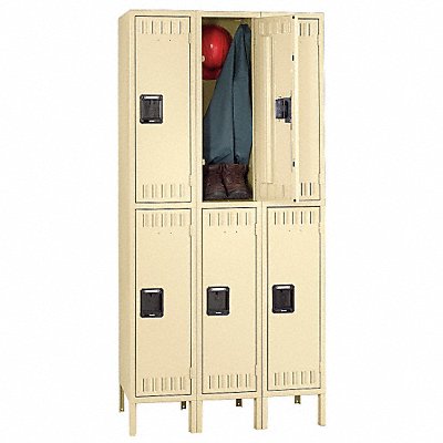 TENNSCO DTK1215363SD Locker 2x3Locker Sand 78 x36 x15 Unassembled