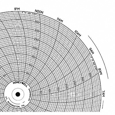 HONEYWELL BN24001660011 M6786 Circular Paper Chart 24 hr 100 pkg