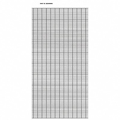 GRAPHIC CONTROLS CLHGD244109U100 Roll Paper Strip Chart  1 pkg