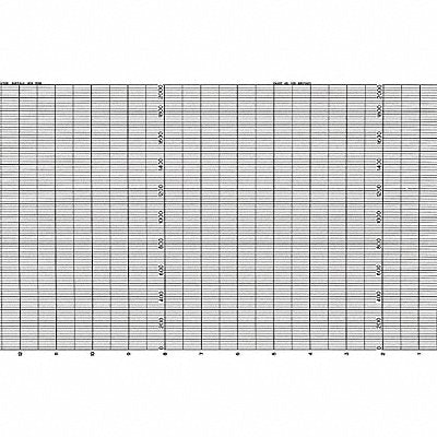 GRAPHIC CONTROLS YOKB957AEQ Fanfold Paper Strip Chart  2 pkg