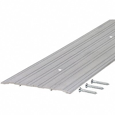GRAINGER 5MFJ4 Saddle Threshold Fluted Top 3 ft Alum