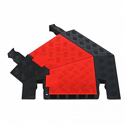 CHECKERS GDT5X125LOB Cable Protector 45 Left Hinged 5 Channel