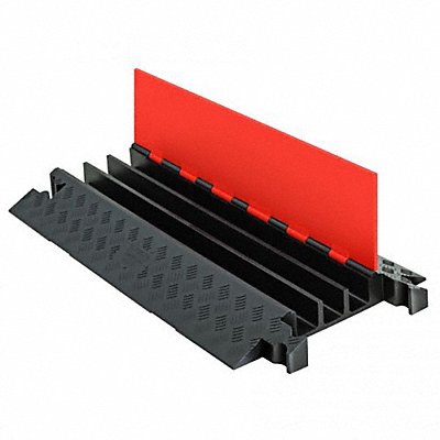 CHECKERS GD3X225OB Cable Protector Hinged 3 Channels 3 ft.