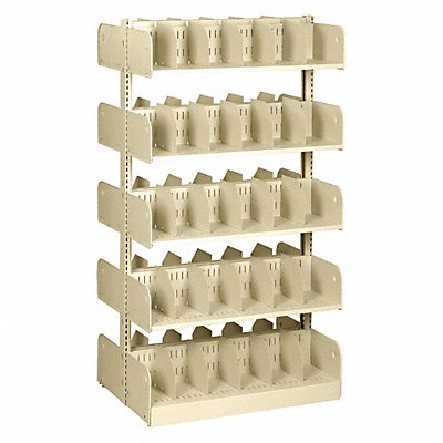 ESTEY WBDF62100 Divider Shelf Double 10 Shelves 20 In