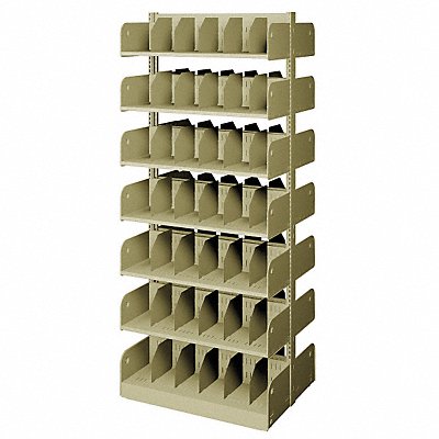 ESTEY WBDF82120 Divider Shelf Double 14 Shelves 24 In