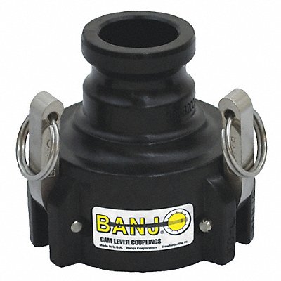 BANJO 303B200A Cam and Groove Adaptor 2  3 Poly