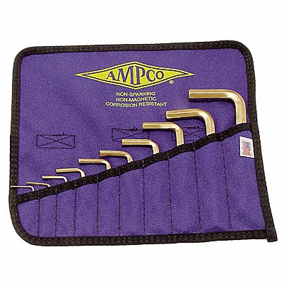 AMPCO M42M Hex Key Set L 1 3/4 in to 4 3/8 in