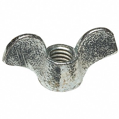 GRAINGER 0EF700E87 Wing Nut Znc Irn 1 5/8x0.8125 3/8 -16 PK10