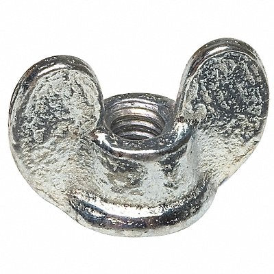 GRAINGER 0CD719A87 Wing Nut Znc Stl 1 3/50x0.6875in 1/4 -20 10