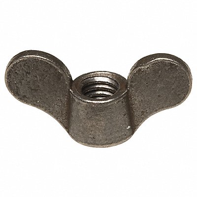 GRAINGER 0DE755CS7 Wing Nut Pln Stl 1 1/4x21/32 5/16 -18 PK10