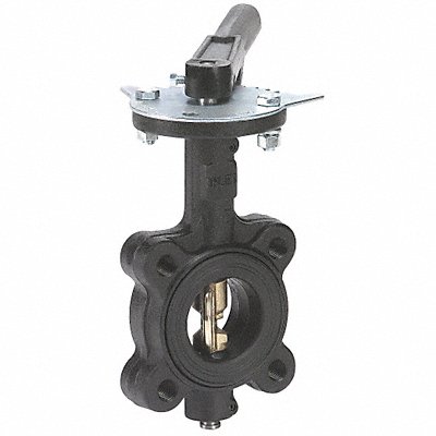 MILWAUKEE VALVE ML234V Butterfly Valve Lug Pipe Size 2 1/2 In