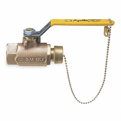APOLLO 70104HC Manual 2-Way Ball Valve NPT Bronze