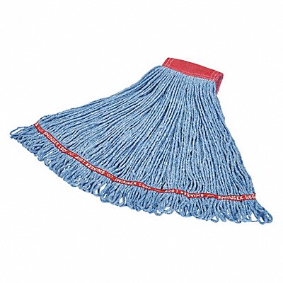RUBBERMAID COMMERCIAL PRODUCTS FGC15306BL00 Wet Mop Blue Cotton/Synthetic