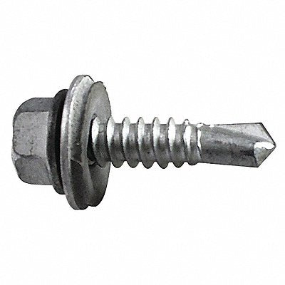 AMERICAN GARAGE DOOR SUPPLY TAOS141W Hinge Screw Self Driller 1 in PK24