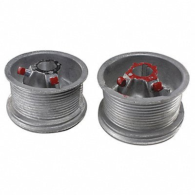 AMERICAN GARAGE DOOR SUPPLY 40012S Light Commercial Drum 4 In Keyed PK2