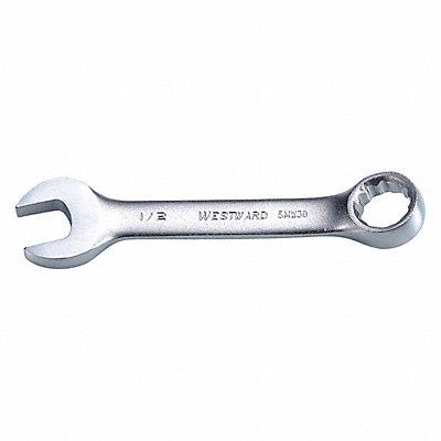 WESTWARD 5MW30 Combination Wrench SAE Rounded 1/2