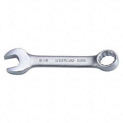 WESTWARD 5MW32 Combination Wrench SAE Rounded 9/16