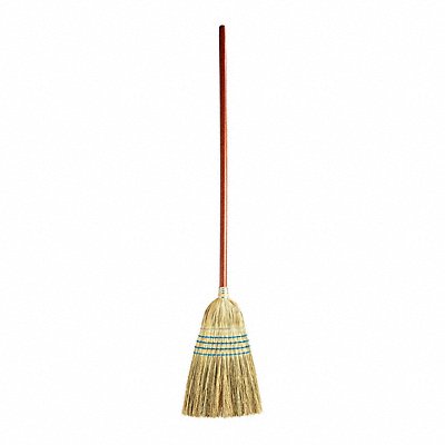 RUBBERMAID COMMERCIAL PRODUCTS FG638300BLUE Corn Broom Head 38 in Handle L 13 Face