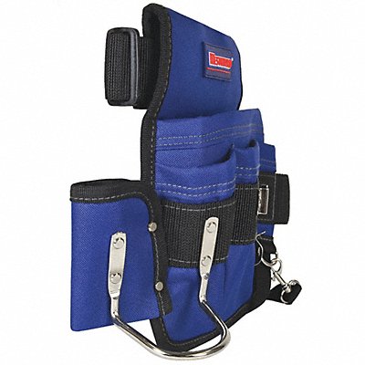 WESTWARD 5MZL0 Black Tool Belt Polypropylene