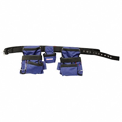 WESTWARD 5MZL1 Black Tool Belt Polypropylene
