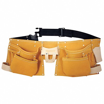 WESTWARD 5MZL2 Black Tool Belt Polypropylene