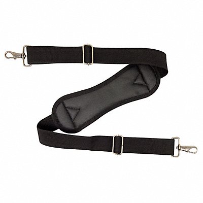 WESTWARD 5MZL5 Tool Bag Shoulder Straps Blck Polyester