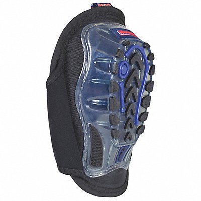 WESTWARD 5MZN5 Knee Pad UNIV Hook & Loop Black PR