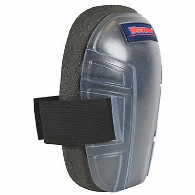 WESTWARD 5MZN6 Knee Pad UNIV Hook & Loop Black PR
