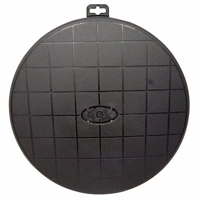 WESTWARD 5MZT0 Bucket Lid Black Plastic