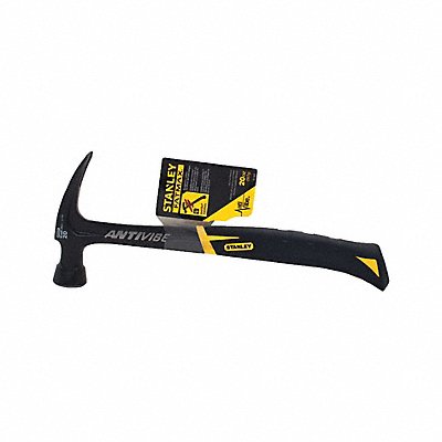 STANLEY 51165 Rip Claw Hammer Antivibe 20 Oz Smooth