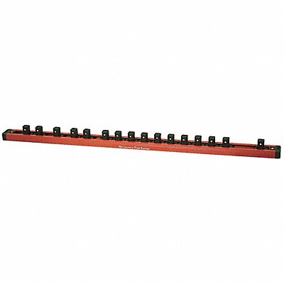 WESTWARD 5NND6 Socket Holder Red Aluminum