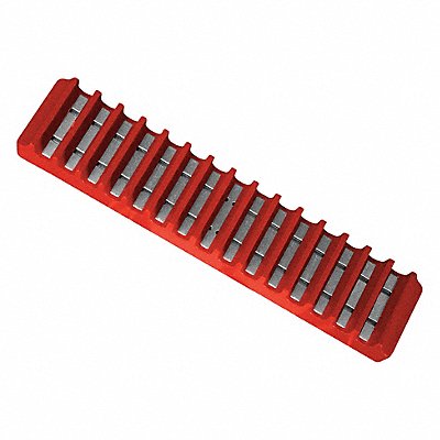WESTWARD 5NND8 Red Mgntic Tool Holder Plyprpylne Steel