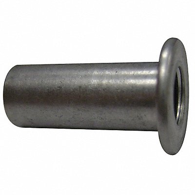 GRAINGER U693160310125 Flanged Rivet Nut Aluminium PK25