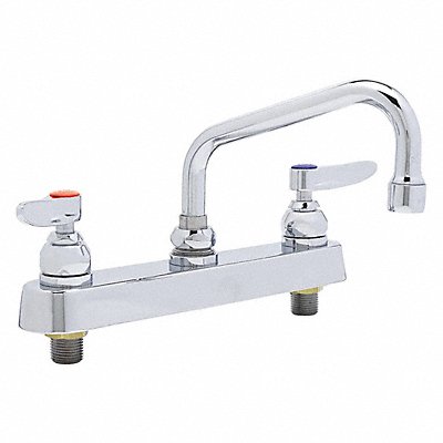 T S BRASS B1120 Low Arc Chrome T S Brass 2.2gpm