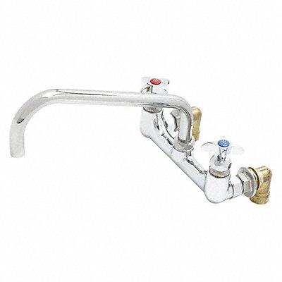 T S BRASS B0290 Low Arc Chrome T S Big-Flo Brass