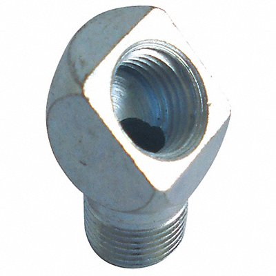 WESTWARD 5NUF8 Grease Fitting Adaptor Steel 45 PK5