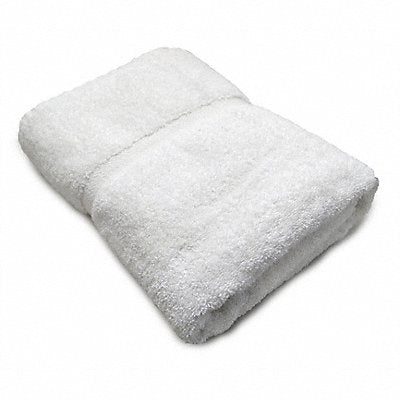 R  R TEXTILE X01160 Bath Towel 27x54 In White PK12