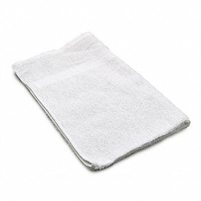 R  R TEXTILE 51620 Hand Towel 16x27 in White PK12