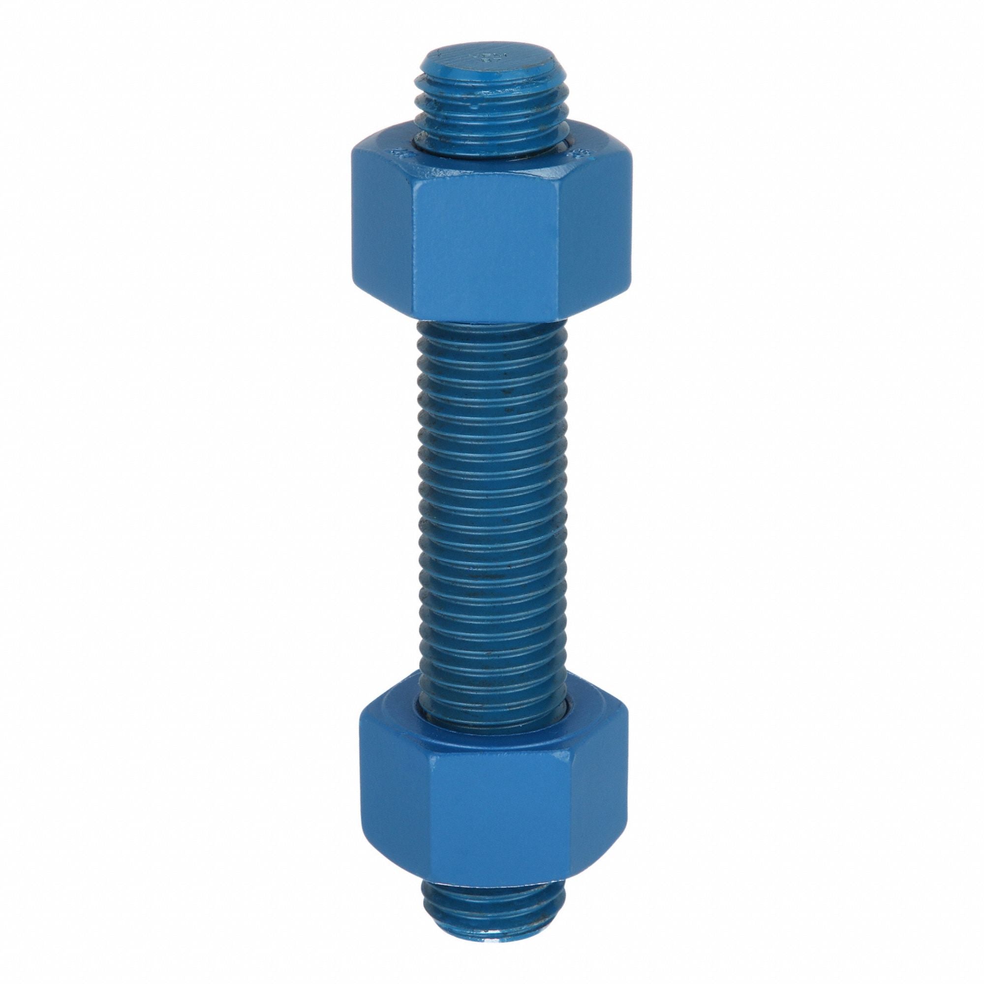 USA FASTENER B7168 Fully Threaded Stud PTFE Stl 1 -8 Cr 6 2A 8PK